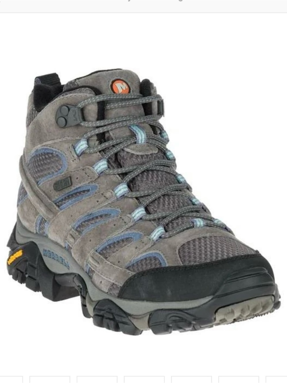 Merrell Women’s Moab 2 Gray Suede waterproof  Hiking Boots